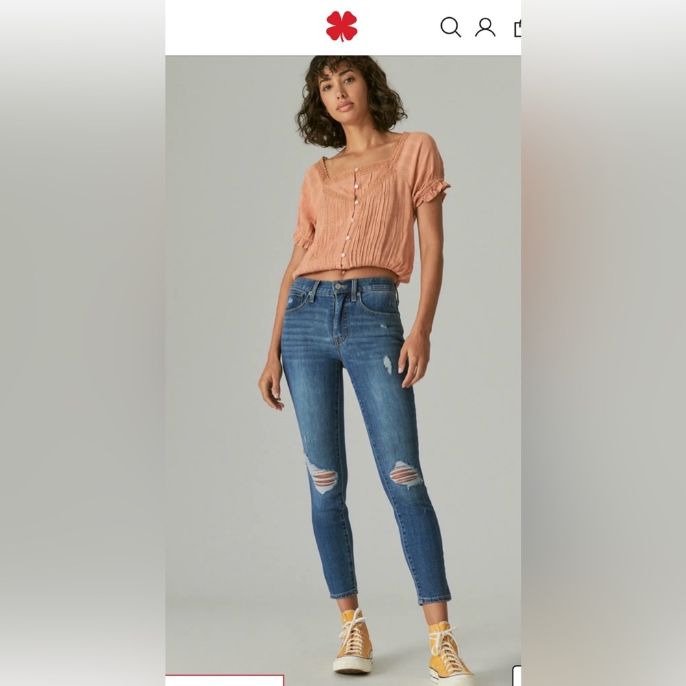 Lucky Brand‎ Bridgette Skinny Jeans